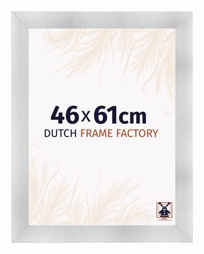 Fotolijst 46x61 cm - MDF - Aluminium Geborsteld - Praag