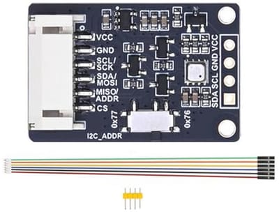 Milieu Sensormodule voor Temperatuur, Vochtigheid, Druk en Gasdetectie - I2C/SPI Compatibel voor IoT en Slimme Huizen