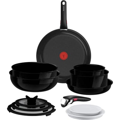 Tefal Ingenio Excellence Ceram - Pannenset - 13-delig - Fusion Core - Inclusief Deksel - Handgrepen - PFAS vrij