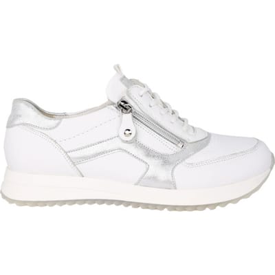 Waldläufer H-Vicky - dames sneaker - Wit - maat 38 (EU) 5 (UK)