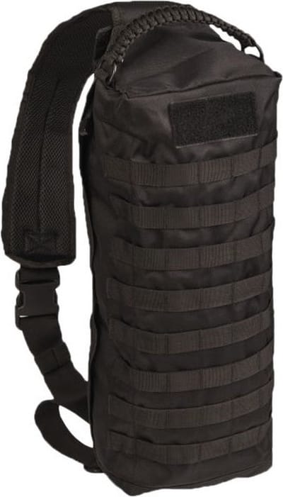 Black Sling Bag Tanker Assault Schoudertas Lang Model Zwart - Bug-Out Bag