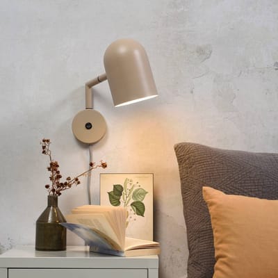 it's about RoMi Wandlamp Marseille - Zand - 29x12x27cm - Binnen Modern