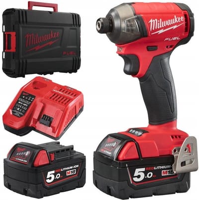 Milwaukee M18 FUEL™ FQID-502X Accu Hydraulische Slagschroevendraaier 50Nm SURGE™ 18V 5.0Ah in HD-Box - 4933451790