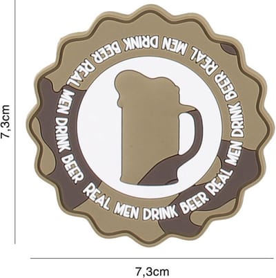 Embleem 3D PVC Drink Beer Desert