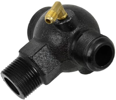 GEKO Eenwegventiel voor compressor - 200 V - 1/2" schroefdraad