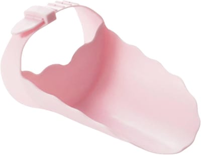 Kraanverlenger Kinderen - Gootsteen Verlenger - Handen Wassen - Flexibel Aanpasbaar - 10.5 x 7.8 x 6.7 cm - Roze
