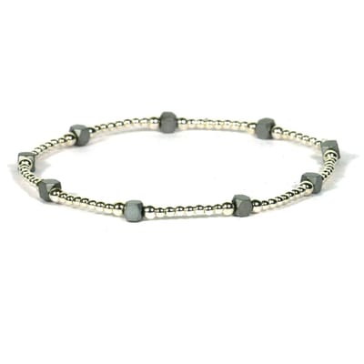 Heaven Eleven - 925 zilver - dikte 1mm - hematiet