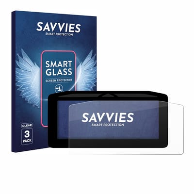 3 Stuks Savvies Screenprotector - geschikt voor Ducati Panigale V4 2025 - beschermfolie glas transparant