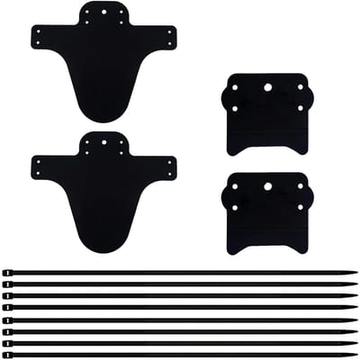 Dailygoods- Modderguard Set van 2 - Voor Mountainbike - Verstelbaar - Lichtgewicht - Duurzaam - Bescherming tegen Modder en Spetters - Fenders