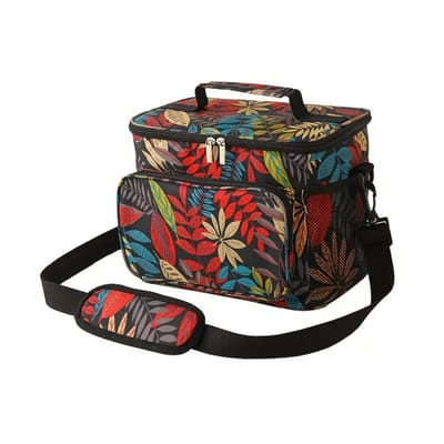 Nivard Koeltas - Koelbox - Koelelementen - Coolbox - Auto - Lunchtas - Strand - Bladeren