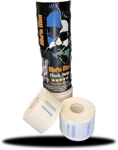 Mafia Men - Neck Strip - 1 x 5 rollen 500 stuks-strips-neck papieren- Barber Neck strip - nekpapier - Nekstrip