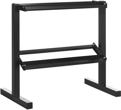 Roossentials dumbbell rek - Halterrek - Dumbbell toren - Dumbbell houder - Weight rack - Halter opslagrek - Opslaghouder - Tot 270 kg