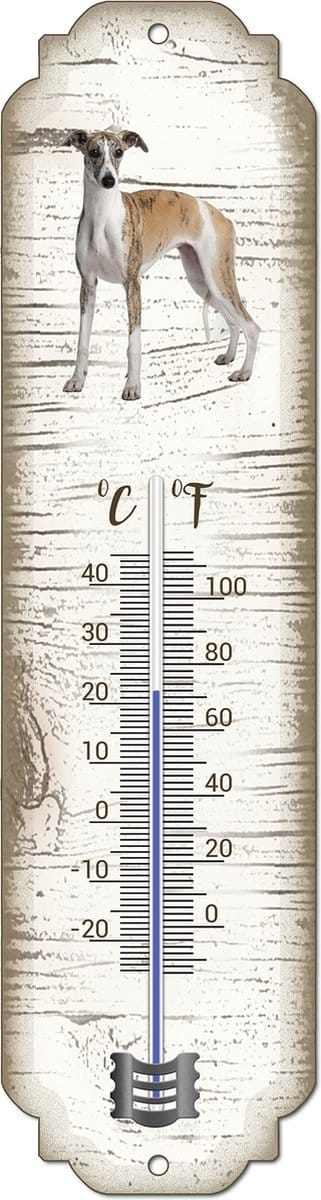 Thermometer: Greyhound | Hondenras | Temperatuur binnen en buiten | -25 tot +45C