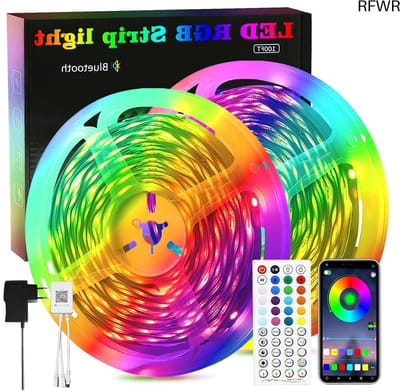 RFWR® LED Strip 30m - Dimbare RGB Tape voor TV-verlichting en Feestdecoratie