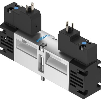 Festo 2x3/2 NC Monostabiel Lucht Magneetventiel Bouwgrootte 26mm ISO 15407-1 900l/min - 547188
