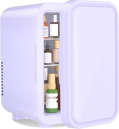 SAVI® Mini vriezer - Diepvries - 33L - [Energieklasse E] - Paars - 26cm x 19cm x 32cm