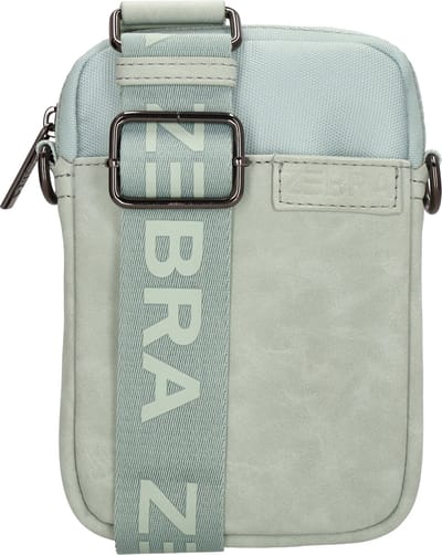 Zebra Ingrid Telefoontasje - Telefoonvak - Pasjesvakjes - Verstelbare/Afneembare Schouderband - Mint