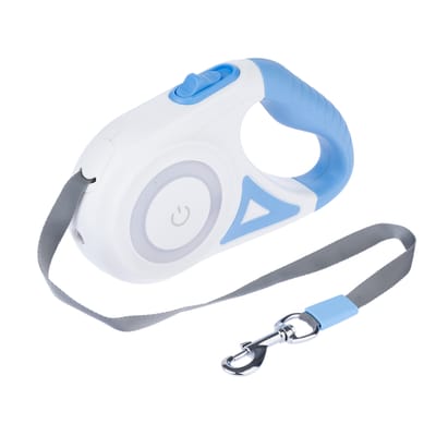 TIAKI intrekbare riem met licht Dragonfly 5m, voor honden tot 25kg