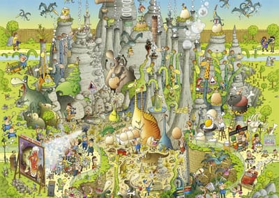 Jurassic Habitat Puzzle 1000 Teile