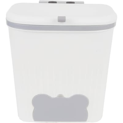 Hangende Prullenbak Multifunctionele Wandgemonteerde Kastdeur Prullenbak voor Onder Keukenspoelbak white