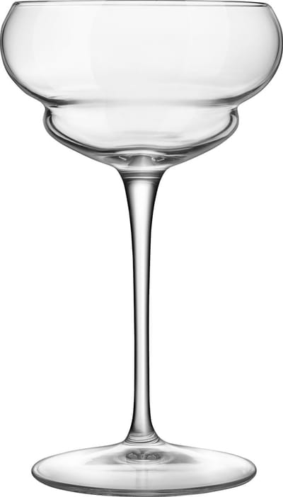 Luigi Bormioli Backdoor'20s Cocktailglazen 17 cl / 170 ml Nick & Nora | Set van 6 Stuks | Geschikt voor Thuis en Bar | Kristal | Vaatwasserbestendig