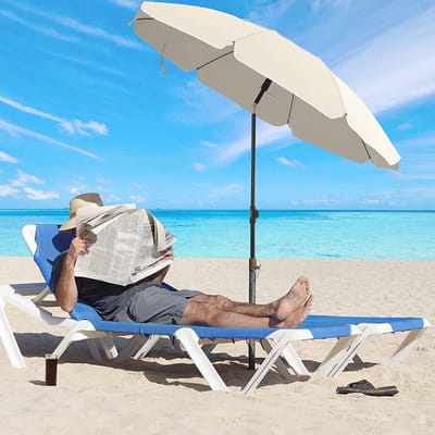 Parasol – Beige – Klassieke Zonwering