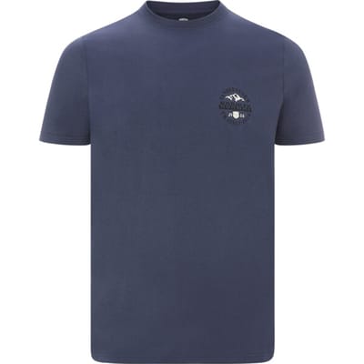 Jan Vanderstorm herren T-Shirt - 60/62 - blauw - Plus Size