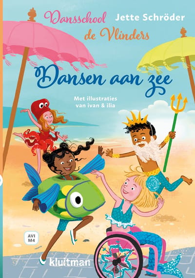 Dansschool De Vlinders. Dansen Aan Zee - Lekker Lezen Met Kluitman - Jette Schröder