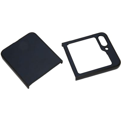 Opvouwbare Telefoon Beschermende Lederen Hoes Anti Kras Valbestendig Mobiele Telefoon Hoes voor Galaxy Z Flip 5 Type 1