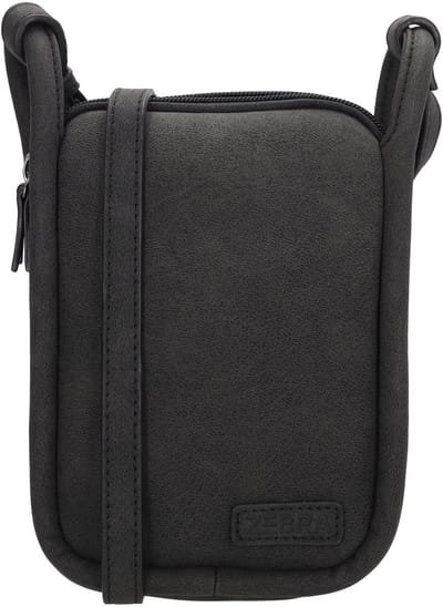 Zebra Trends Mia Telefoontasje - Phonebag - Telefoon - Crossbody - Schoudertas - Dames - Zwart