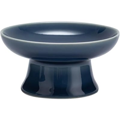 Keramische Exquise Gedroogde Vruchten Schaal Chinese Vruchten Schaal Thee Dienblad Klein Dienblad Meloenzaden Snack Gebak Schaal Snack Schaal 8.5x4.5cm blue
