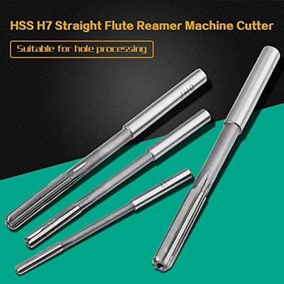 Dailygoods- Spanruimerset 10 Stuks - HSS Ruimers - Schachtdiameter 3-12 mm - Hoogwaardig Snelstaal - Hoge Nauwkeurigheid - Lange Levensduur