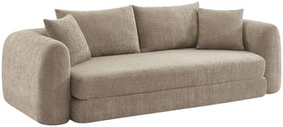 sweeek - Slaapbank met 3 zitplaatsen 243 x 112 x 66 cm - sweeetch