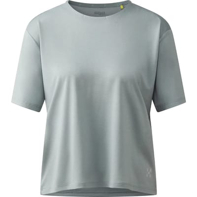 Haglofs L.i.m Delta Crop T-shirt Met Korte Mouwen Groen XS Vrouw