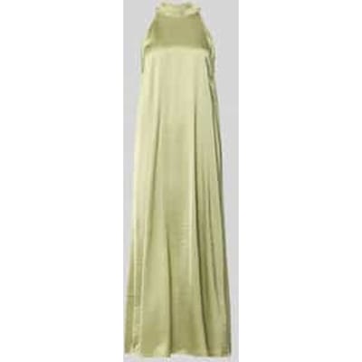 Maxi-jurk van satijn met viscose, model 'Zuzeelani'