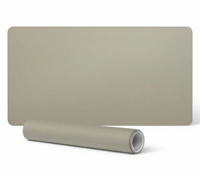 Vinyl bureauonderlegger met stijlvolle print, lichtgroen, 90x45 cm