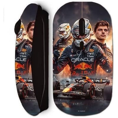 Souris sans fil - Maniacase - Max Verstappen - Noir - USB - Avec récepteur nano