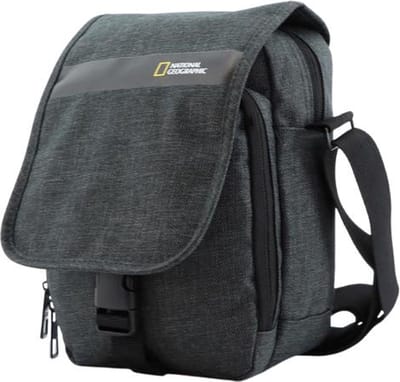 National Geographic Crossbodytas / Schoudertas - Stream - N13113 - Antraciet