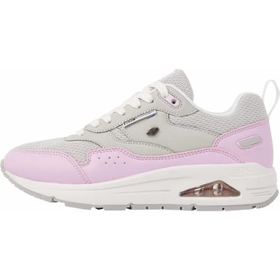 British Knights - Lennox Dames Sneakers Laag - Maat 37 - Zacht roze/Licht grijs - Vrouwen Schoenen