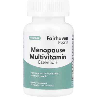 Fairhaven Health, Essentiels Multivitaminés Ménopause, 30 Capsules