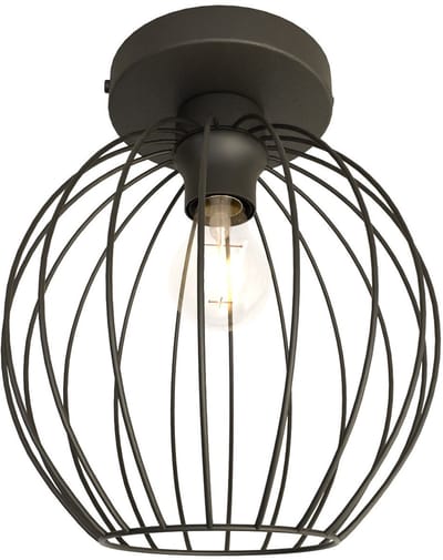 Emibig - Plafondlamp Nest Ø 24 cm zwart