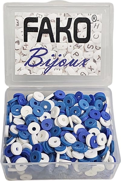 Fako Bijoux - Katsuki Disc Kralen Box - Polymeer Kralen - Surf Kralen - Kleikralen - 6mm - 700 Stuks - Mix 7