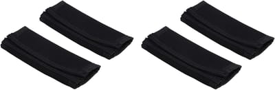 Kinderwagen Handvat Hoezen - Beschermhoezen - Comfortabel Wandelen - Waterdicht Zweetabsorberend - 2 Paar - Zwart