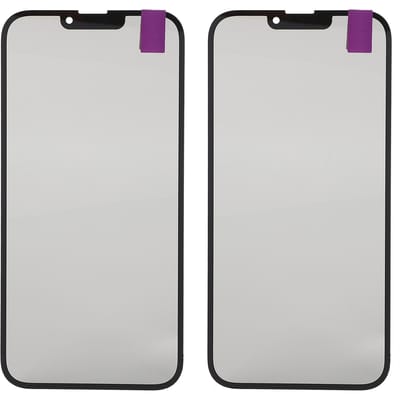 2 STUKS Voorste Buitenste Glas Scherm Vervanging met Reparatieset Soepele Aanraking Professioneel voor IOS 13 Pro