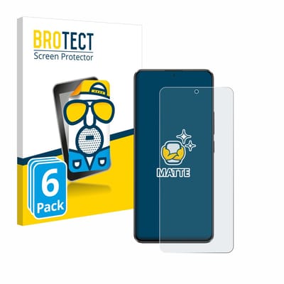 BROTECT - Screenprotector voor Xiaomi Poco X6 - Folie Beschermfolie matte 6 Stuks