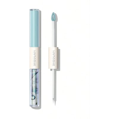 Silk & Sparkle Dubbelzijdige Vloeibare Oogschaduw-Sky Merk Beauty Cosmetica Make-Up Voor Vrouwen En Meisjes