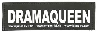 Julius K9 Tekstlabel – Dramequeen klein