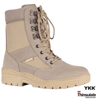 Sniper boots with YKK zipper