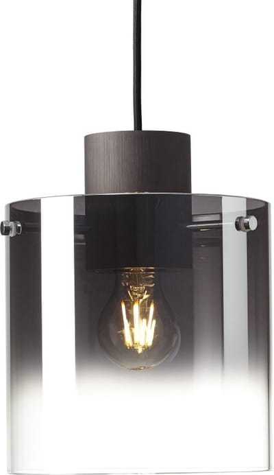 Brilliant Hanglamp Beth - Koffie - Rookglas - 3xe27