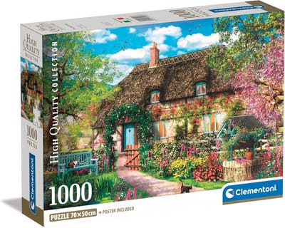 Legpuzzel 1000 stukjes - Beeldpuzzel uitdaging - Ontspannend tijdverdrijf - Gedetailleerd prent - 70x50 cm - Meerkleurig